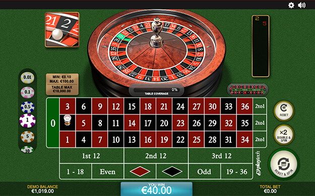 Top Online Casinos with European Roulette